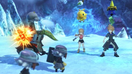 World of Final Fantasy: captura 1