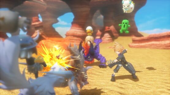 World of Final Fantasy: captura 3