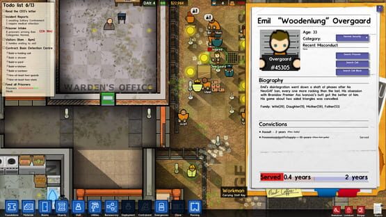 Prison Architect: captura 1