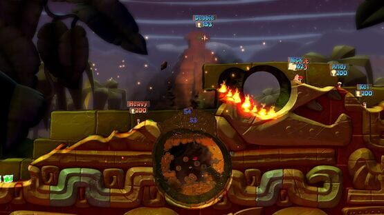 Worms Battlegrounds: captura 3