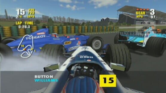 F1 Championship Season 2000: captura 1