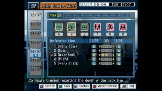 Pro Evolution Soccer Management: captura 2