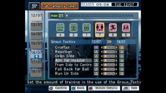Pro Evolution Soccer Management: captura 3