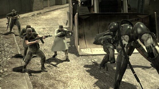 Metal Gear Solid 4: Guns of the Patriots: لقطة شاشة 1